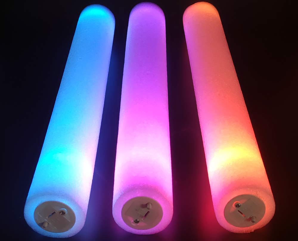 20 piezas de barras luminosas de colores, barras luminosas, luz  fluorescente brillante TUNC Sencillez